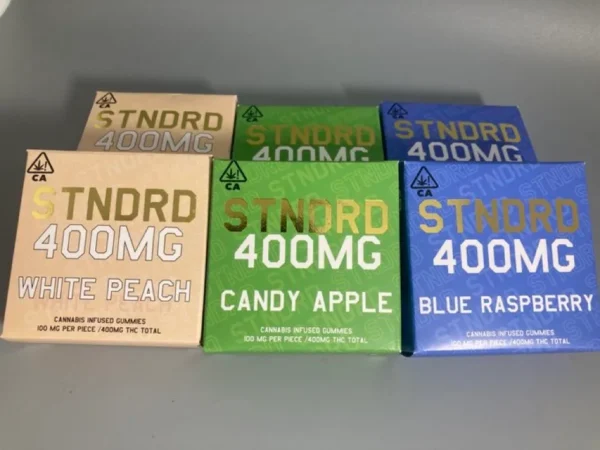 STNDRD CANNABIS INFUSED GUMMIES – 400MG